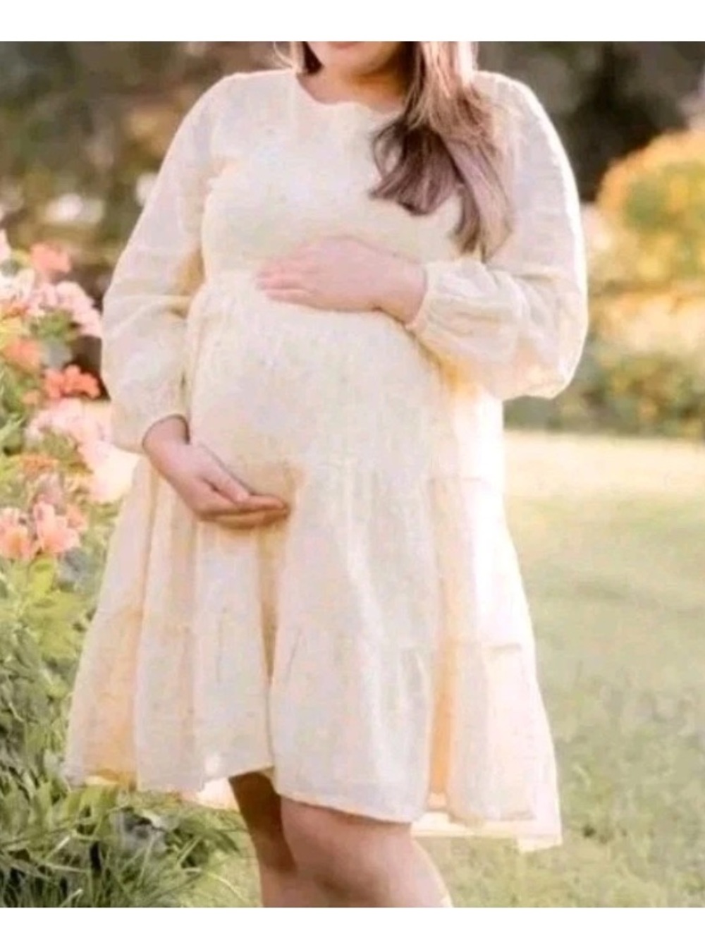 Kindred Braverly Dress Womens Medium Millie Tiered Nursing Maternity  Floral